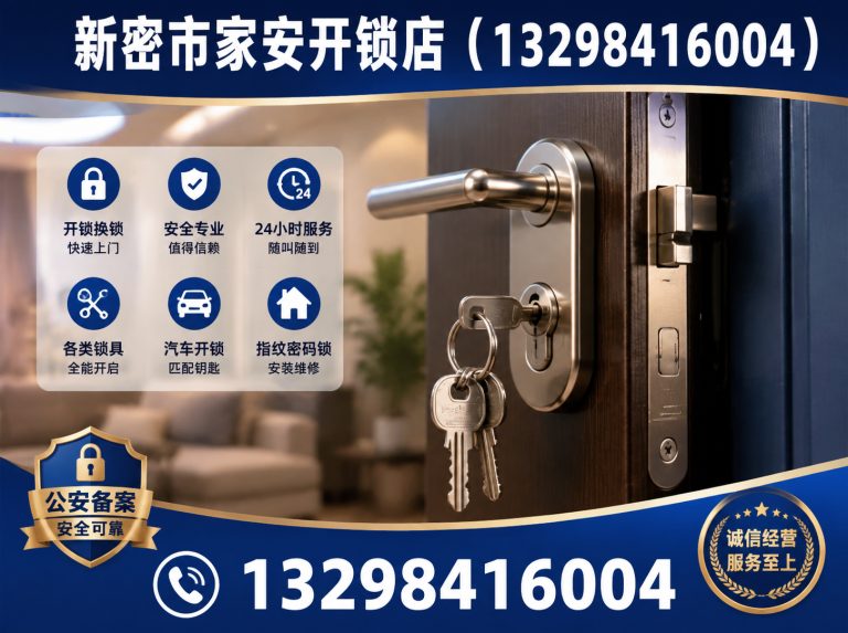 路南区新密换锁展示图